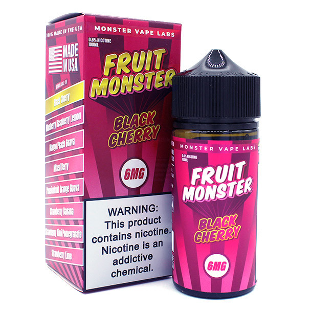Black Cherry - 6mg - Fruit Monster - 100mL