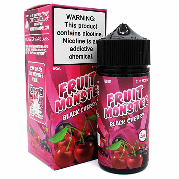 Jam Monster Black Cherry - Fruit Monster - 100mL - 6mg
