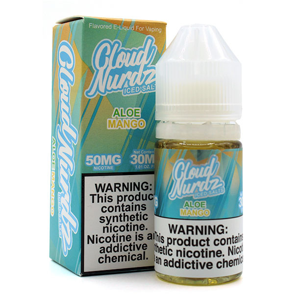 ICED Aloe Mango - 50mg - Cloud Nurdz Salts - 30mL