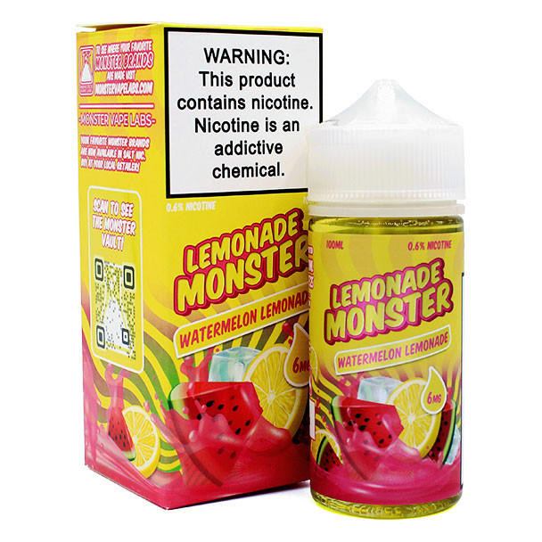 Jam Monster Watermelon Lemonade - Lemonade Monster - 100mL - 3mg