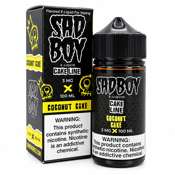 Coconut Cake - 3mg - Sadboy - 100mL