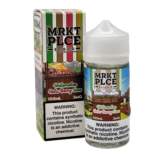 Watermelon Hulaberry Lime - 3mg - MRKT PLCE - 100mL