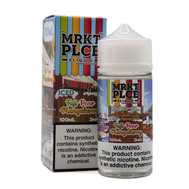 Iced Fuji Pear Mangoberry - 3mg - MRKT PLCE - 100mL