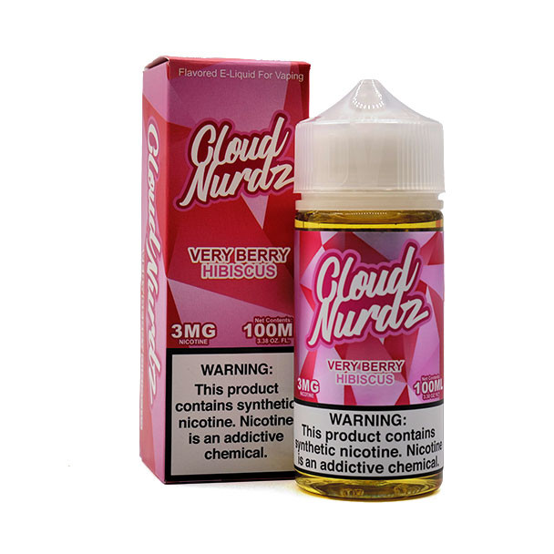Very Berry Hibiscus - 3mg - Cloud Nurdz - 100mL