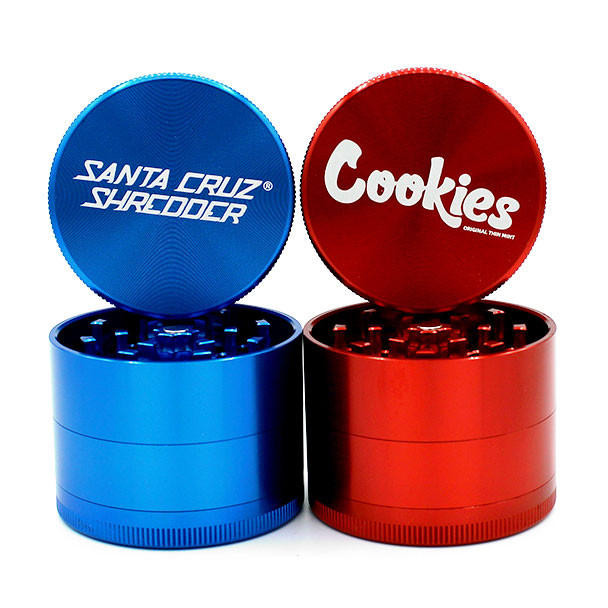 Cookies Small 4 Piece Aluminum ( 50mm ) Herb Grinder
