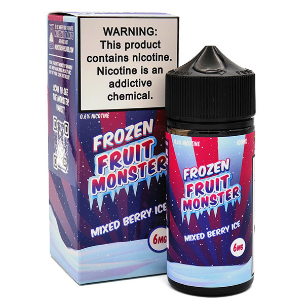 ICE Mixed Berry - Frozen Fruit Monster -  6mg - Box and Bottle