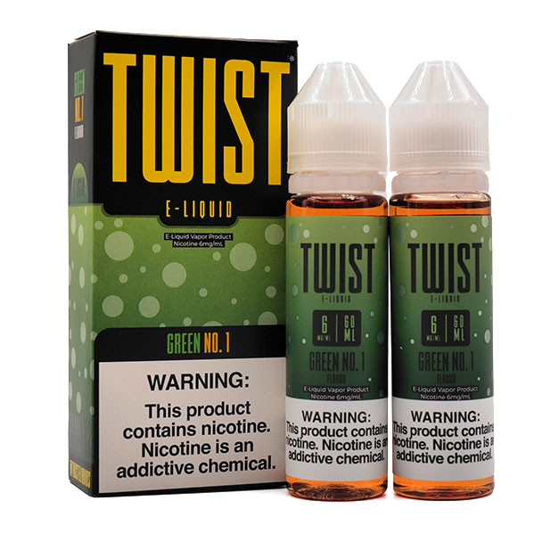Green No.1 - 6mg - Twist E-Liquid - 120mL