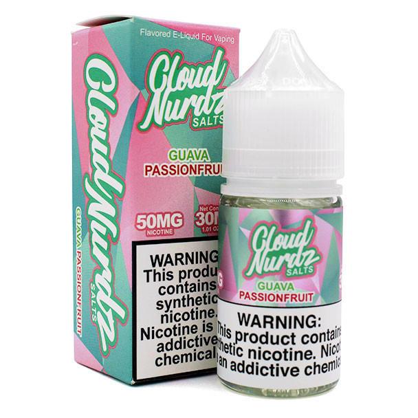 Guava Passionfruit - 25mg - Cloud Nurdz Salts - 30mL