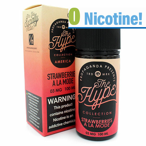 Strawberries A La Mode - 0mg - Propaganda - 100mL