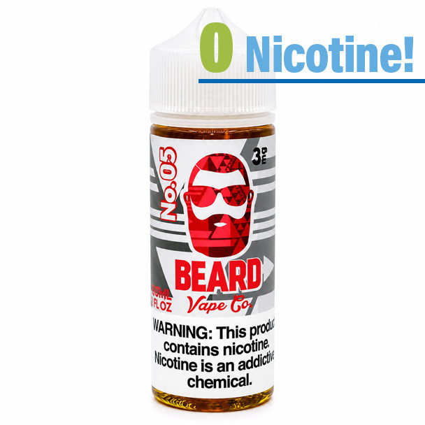No. 05 - Beard Vape Co. - 120mL -  0mg