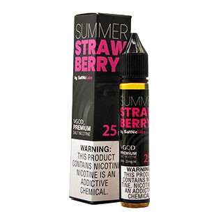Summer Strawberry - 25mg - VGOD Salt Nic - 30mL