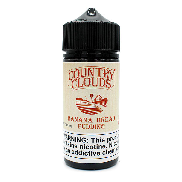 Banana Bread Pudding - 6mg - Country Clouds - 100mL