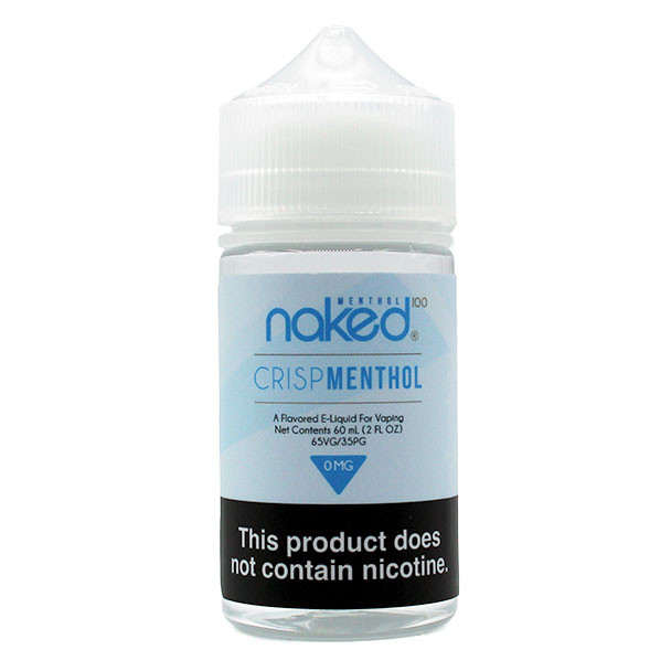 Crisp Menthol -0mg - Naked 100 Menthol - 60mL