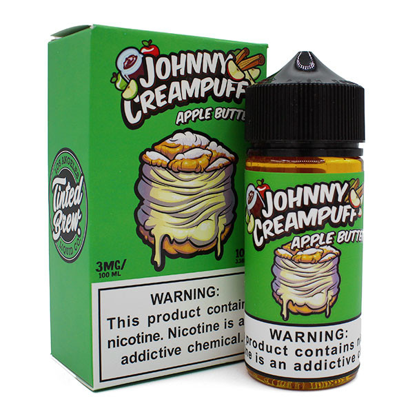 Apple Butter - 3mg - Johnny Creampuff - 100mL