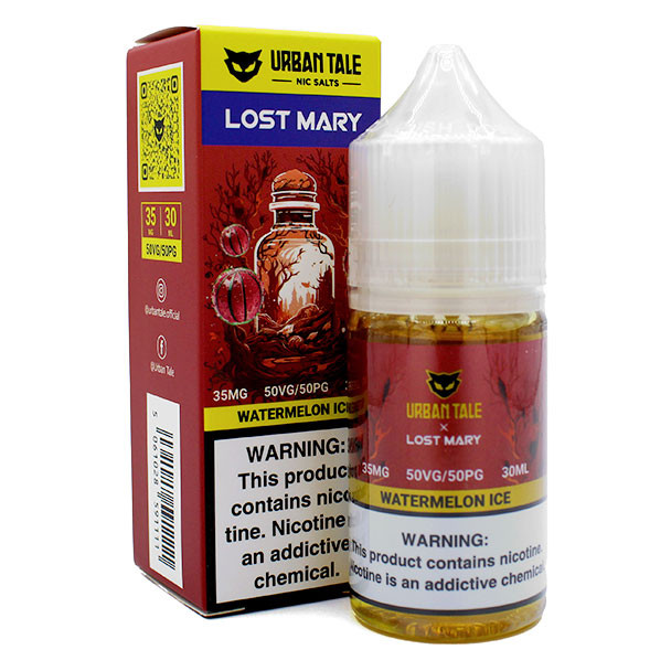 Watermelon Ice - 50mg - Urban Tale X Lost Mary - 30mL