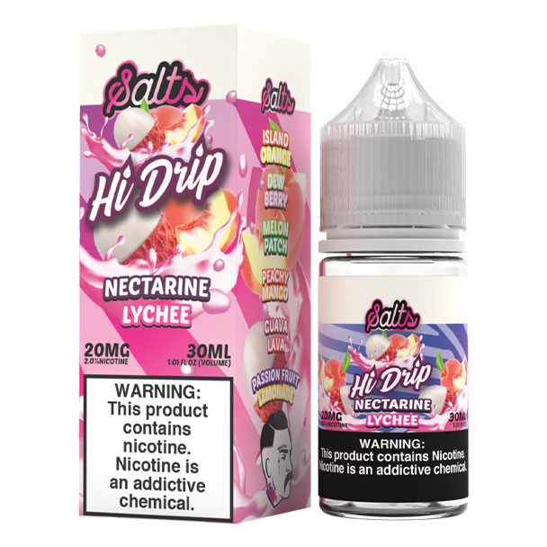 Nectarine Lychee - 50mg - Hi-Drip Salt - 30mL