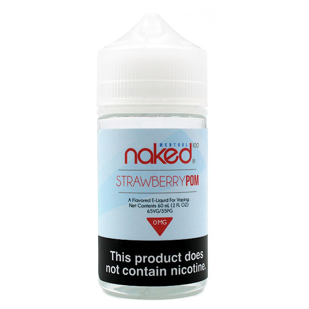 Strawberry Pom - 0mg - Naked 100 Menthol - 60mL