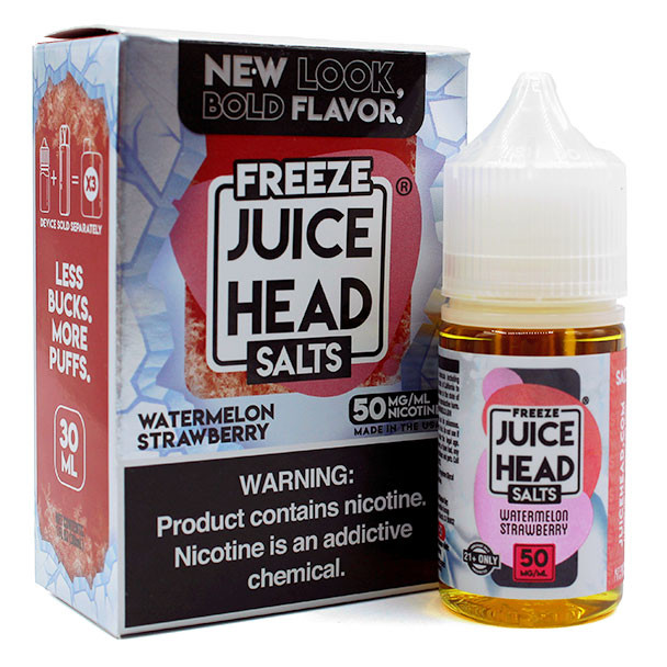 FREEZE Watermelon Strawberry - 50mg - Juice Head Salt - 30mL