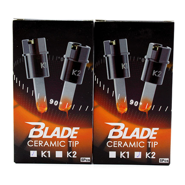 Yocan Blade Ceramic Tips - 5 Pack Packaging For K1 & K2
