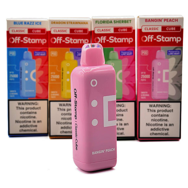Off-Stamp Classic Cube 25K Disposable POD ONLY (Battery Sold Separately)