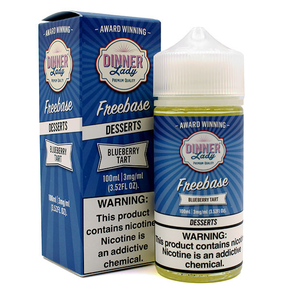 Blueberry Tart - 3mg - Vape Dinner Lady - 100mL