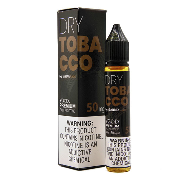 Dry Tobacco - 50mg - VGOD Salts - 30mL
