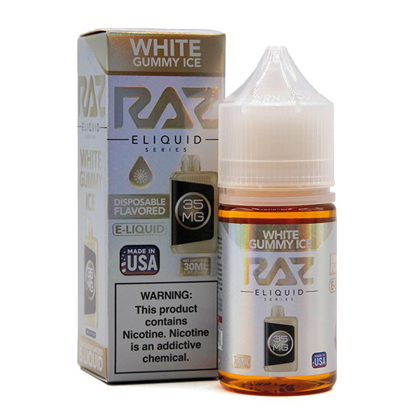 White Gummy ICE - 35mg - Pod Juice Salt - 30mL