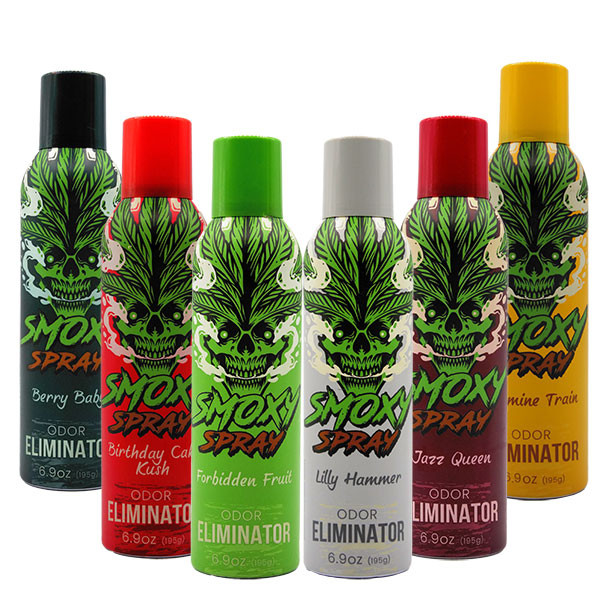 Smoxy Spray - Odor Eliminator - 6.9oz  - 6 Scents