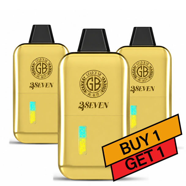 24Seven - 24K Disposable - Gold Bar BUY 1 GET 1