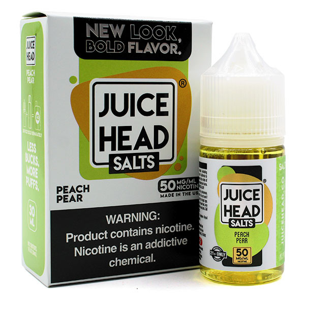 Peach Pear - 50mg - Juice Head Salt - 30mL