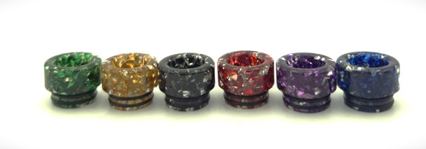 810 SPARKLE SHORT STRAIGHT DRIP TIP (SINGLE)