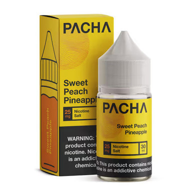 Sweet Peach Pineapple - 25mg - Pacha Syn Salt - 30mL