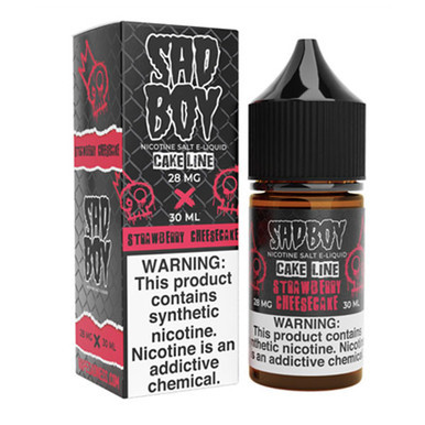 Strawberry Cheesecake - 28mg - Sadboy Salts - 30mL