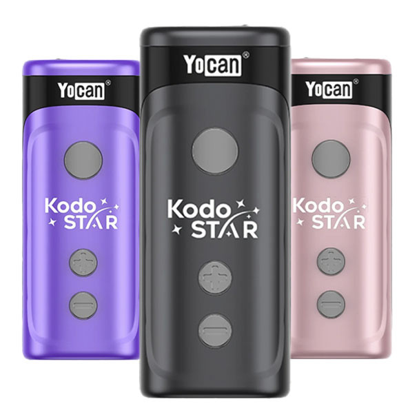 Yocan Kodo Star 510 Threaded Battery Multiple Colors