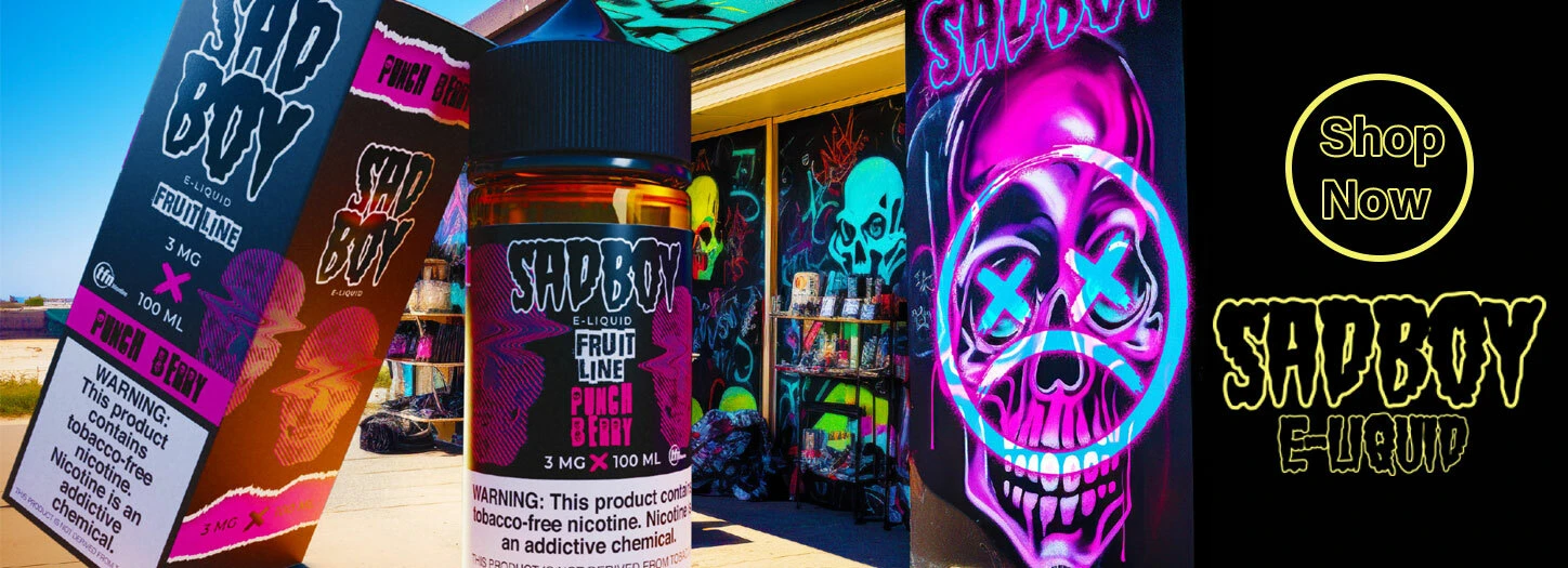 1 Stop Vapor E-liquids - Sad Boy