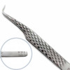 90º Lash Tweezers 9mm Tip with Diamond Grip | 4.7" (12cm)