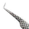 90º Lash Tweezers 9mm Tip with Diamond Grip | 4.7" (12cm)