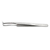 Slim L Lash Tweezers with Diamond Grip | 4.7" (12cm)