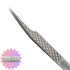Curved Tweezers with Diamond Textured Grip | 4.7" (12cm)