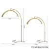 Gold Pro Beauty LED Floor Lamp + Phone Clip | PremierLash
