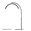 Black Pro Beauty LED Floor Lamp + Phone Clip  | PremierLash