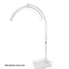White Pro Beauty LED Floor Lamp + Phone Clip  | PremierLash