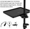 Universal Plastic Tray Mount with Phone Holder | 10.6 X 8 Inch