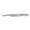 Fiber Tip Slim L Tweezers with Diamond Grip | 4.7" (12cm)