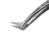 Fiber Tip Slim L Lash Tweezers with Diamond Grip | 4.7" (12cm)