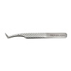 Fiber Tip Slim L Lash Tweezers with Diamond Grip | 4.7" (12cm)