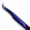 Fiber Tip Plasma 45º Lash Tweezers 9mm Tip | 4.7" (12cm)