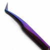 Fiber Tip Plasma Slim L Lash Tweezers | 5.5" (14cm)