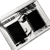 Cashmere CC .07 Curl lash extensions, single length 20-row tray