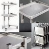 Luxury  Suite Salon Furniture  | Beauty Salon Electric Curved Cosmetic Bed Peddle & Remote Controlled, Trolley & Chair